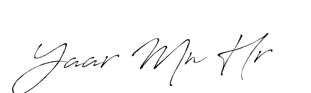 The best way (Antro_Vectra) to make a short signature is to pick only two or three words in your name. The name Yaar Mn Hr include a total of six letters. For converting this name. Yaar Mn Hr signature style 6 images and pictures png