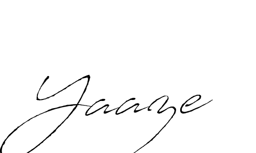 Design your own signature with our free online signature maker. With this signature software, you can create a handwritten (Antro_Vectra) signature for name Yaaze. Yaaze signature style 6 images and pictures png