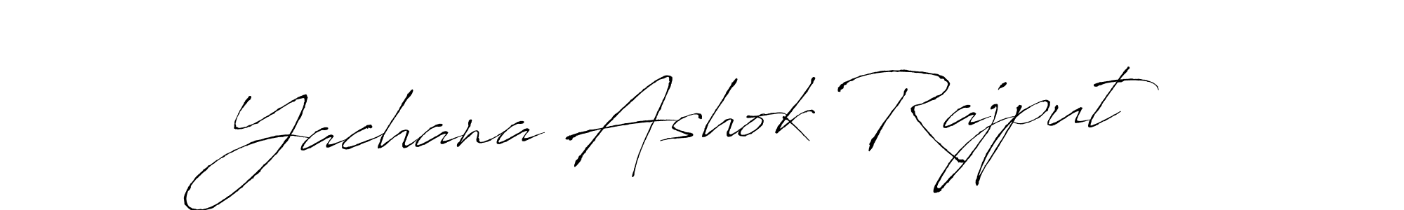 See photos of Yachana Ashok Rajput official signature by Spectra . Check more albums & portfolios. Read reviews & check more about Antro_Vectra font. Yachana Ashok Rajput signature style 6 images and pictures png