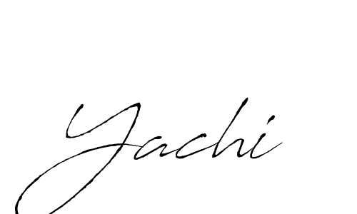 Yachi stylish signature style. Best Handwritten Sign (Antro_Vectra) for my name. Handwritten Signature Collection Ideas for my name Yachi. Yachi signature style 6 images and pictures png