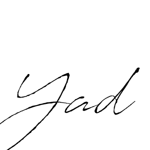Also we have Yad name is the best signature style. Create professional handwritten signature collection using Antro_Vectra autograph style. Yad signature style 6 images and pictures png