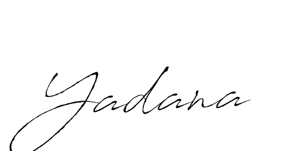 Make a beautiful signature design for name Yadana. Use this online signature maker to create a handwritten signature for free. Yadana signature style 6 images and pictures png