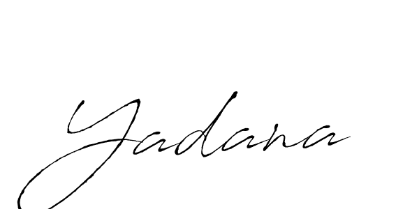 Make a beautiful signature design for name Yadana. Use this online signature maker to create a handwritten signature for free. Yadana signature style 6 images and pictures png