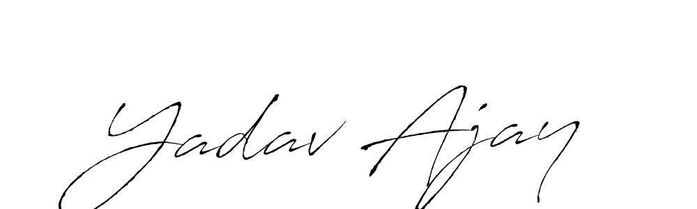 Here are the top 10 professional signature styles for the name Yadav Ajay. These are the best autograph styles you can use for your name. Yadav Ajay signature style 6 images and pictures png