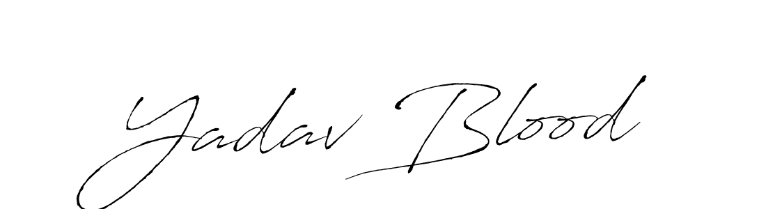 How to make Yadav Blood name signature. Use Antro_Vectra style for creating short signs online. This is the latest handwritten sign. Yadav Blood signature style 6 images and pictures png