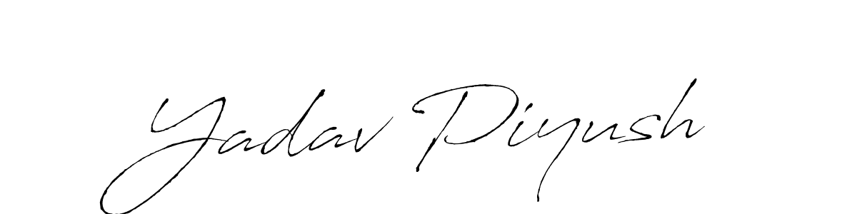 Once you've used our free online signature maker to create your best signature Antro_Vectra style, it's time to enjoy all of the benefits that Yadav Piyush name signing documents. Yadav Piyush signature style 6 images and pictures png
