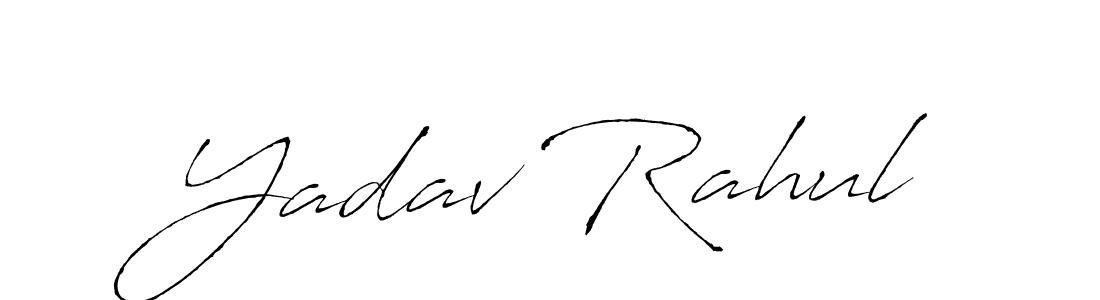 Yadav Rahul stylish signature style. Best Handwritten Sign (Antro_Vectra) for my name. Handwritten Signature Collection Ideas for my name Yadav Rahul. Yadav Rahul signature style 6 images and pictures png