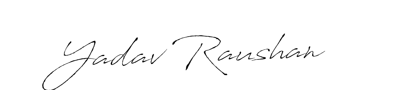 Use a signature maker to create a handwritten signature online. With this signature software, you can design (Antro_Vectra) your own signature for name Yadav Raushan. Yadav Raushan signature style 6 images and pictures png