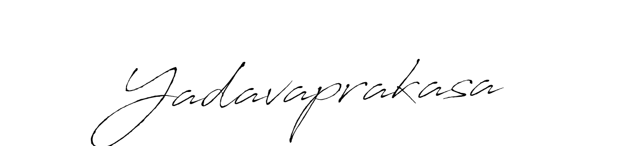 Create a beautiful signature design for name Yadavaprakasa. With this signature (Antro_Vectra) fonts, you can make a handwritten signature for free. Yadavaprakasa signature style 6 images and pictures png