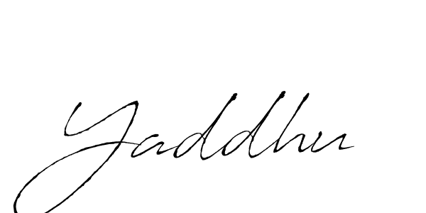 Also we have Yaddhu name is the best signature style. Create professional handwritten signature collection using Antro_Vectra autograph style. Yaddhu signature style 6 images and pictures png