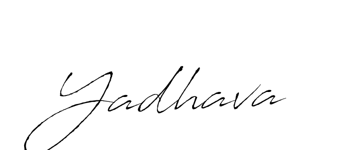 Yadhava stylish signature style. Best Handwritten Sign (Antro_Vectra) for my name. Handwritten Signature Collection Ideas for my name Yadhava. Yadhava signature style 6 images and pictures png