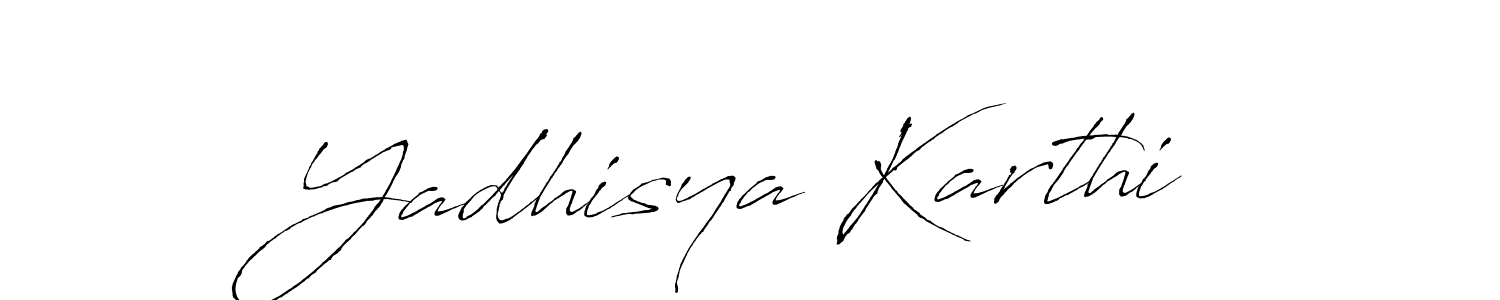 Similarly Antro_Vectra is the best handwritten signature design. Signature creator online .You can use it as an online autograph creator for name Yadhisya Karthi. Yadhisya Karthi signature style 6 images and pictures png