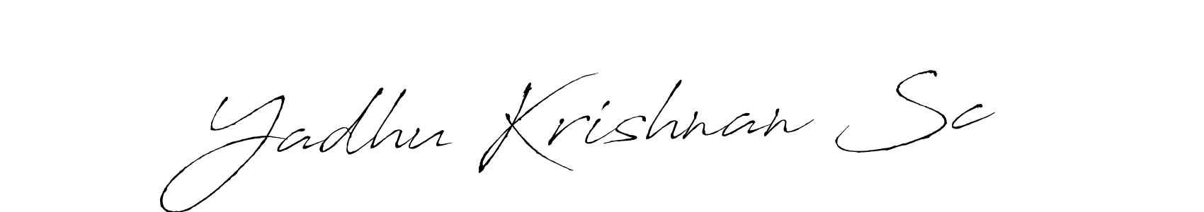How to Draw Yadhu Krishnan Sc signature style? Antro_Vectra is a latest design signature styles for name Yadhu Krishnan Sc. Yadhu Krishnan Sc signature style 6 images and pictures png