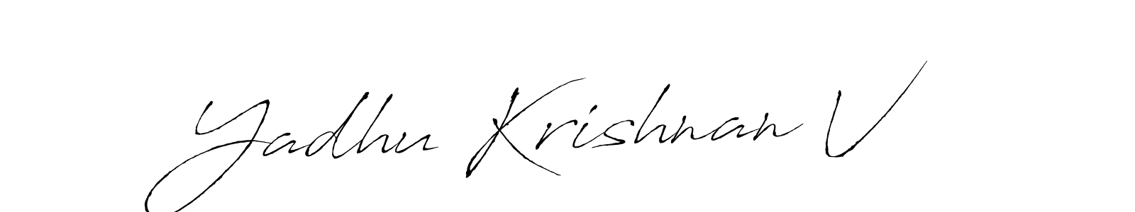 How to Draw Yadhu Krishnan V signature style? Antro_Vectra is a latest design signature styles for name Yadhu Krishnan V. Yadhu Krishnan V signature style 6 images and pictures png