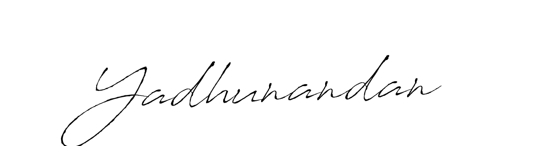 Make a short Yadhunandan signature style. Manage your documents anywhere anytime using Antro_Vectra. Create and add eSignatures, submit forms, share and send files easily. Yadhunandan signature style 6 images and pictures png