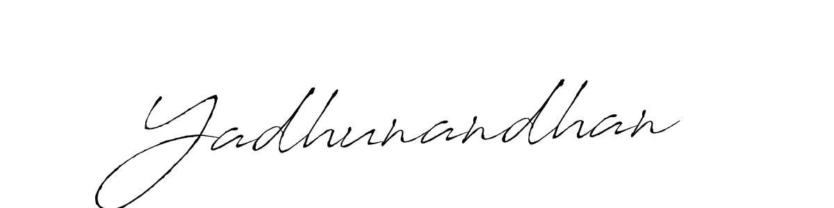 Once you've used our free online signature maker to create your best signature Antro_Vectra style, it's time to enjoy all of the benefits that Yadhunandhan name signing documents. Yadhunandhan signature style 6 images and pictures png
