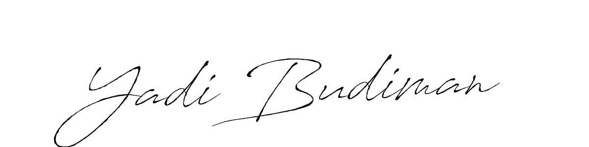 You can use this online signature creator to create a handwritten signature for the name Yadi Budiman. This is the best online autograph maker. Yadi Budiman signature style 6 images and pictures png