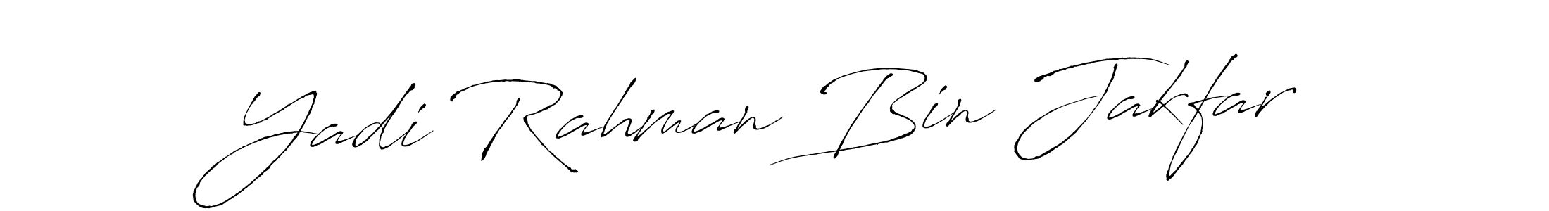 Make a beautiful signature design for name Yadi Rahman Bin Jakfar. Use this online signature maker to create a handwritten signature for free. Yadi Rahman Bin Jakfar signature style 6 images and pictures png