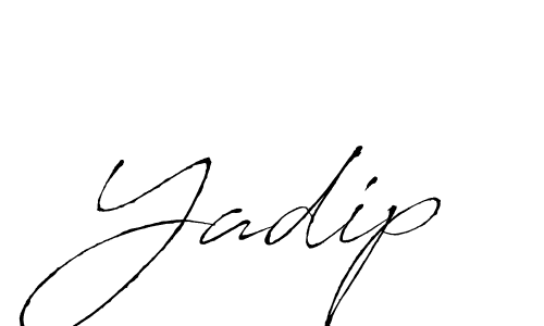 Best and Professional Signature Style for Yadip. Antro_Vectra Best Signature Style Collection. Yadip signature style 6 images and pictures png