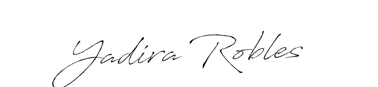 You should practise on your own different ways (Antro_Vectra) to write your name (Yadira Robles) in signature. don't let someone else do it for you. Yadira Robles signature style 6 images and pictures png