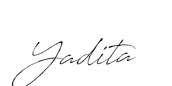 Make a beautiful signature design for name Yadita. Use this online signature maker to create a handwritten signature for free. Yadita signature style 6 images and pictures png