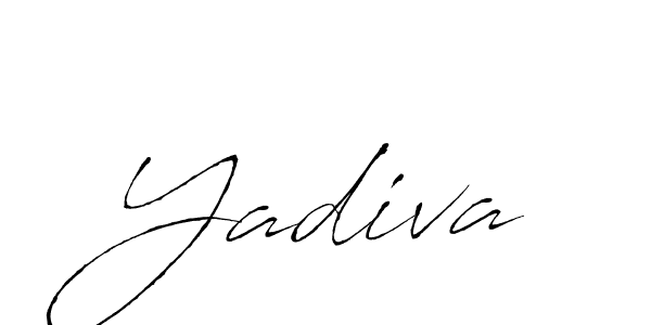 How to make Yadiva signature? Antro_Vectra is a professional autograph style. Create handwritten signature for Yadiva name. Yadiva signature style 6 images and pictures png