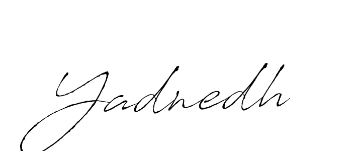Yadnedh stylish signature style. Best Handwritten Sign (Antro_Vectra) for my name. Handwritten Signature Collection Ideas for my name Yadnedh. Yadnedh signature style 6 images and pictures png