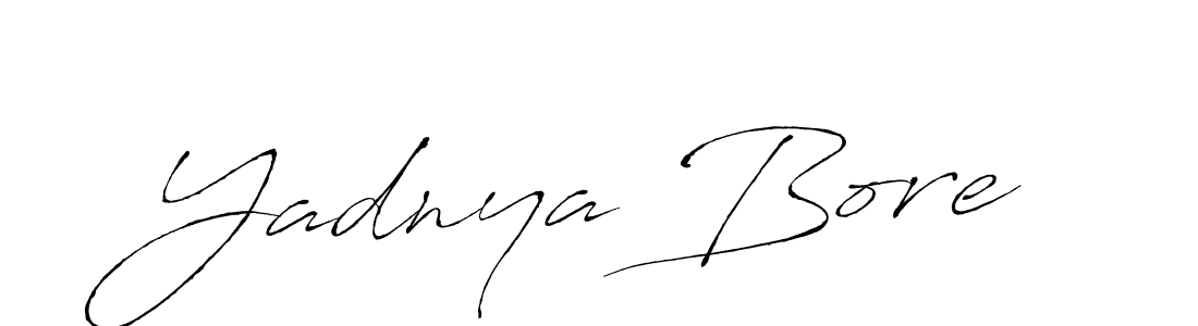 Use a signature maker to create a handwritten signature online. With this signature software, you can design (Antro_Vectra) your own signature for name Yadnya Bore. Yadnya Bore signature style 6 images and pictures png