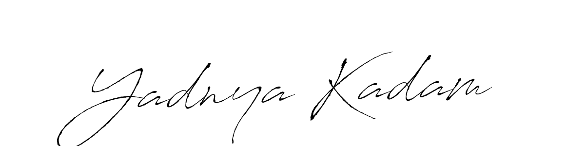 Make a short Yadnya Kadam signature style. Manage your documents anywhere anytime using Antro_Vectra. Create and add eSignatures, submit forms, share and send files easily. Yadnya Kadam signature style 6 images and pictures png