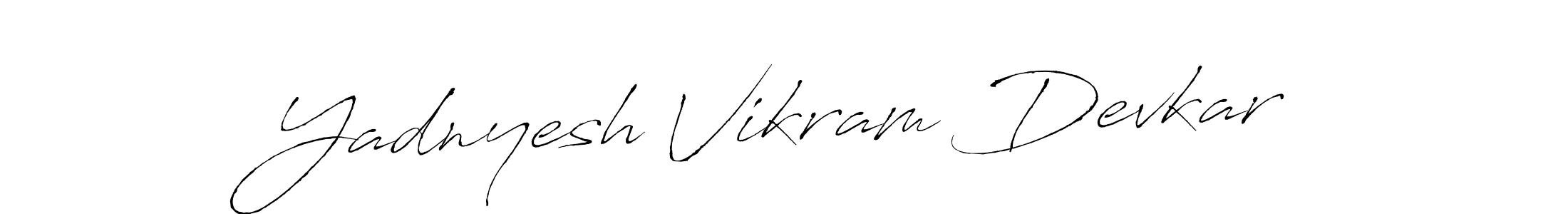 Make a beautiful signature design for name Yadnyesh Vikram Devkar. Use this online signature maker to create a handwritten signature for free. Yadnyesh Vikram Devkar signature style 6 images and pictures png