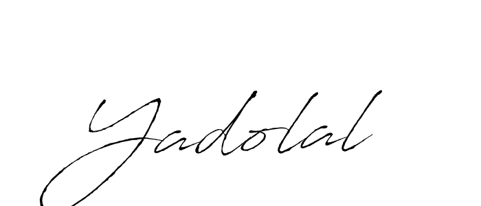 Yadolal stylish signature style. Best Handwritten Sign (Antro_Vectra) for my name. Handwritten Signature Collection Ideas for my name Yadolal. Yadolal signature style 6 images and pictures png