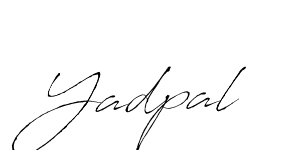 Also we have Yadpal name is the best signature style. Create professional handwritten signature collection using Antro_Vectra autograph style. Yadpal signature style 6 images and pictures png