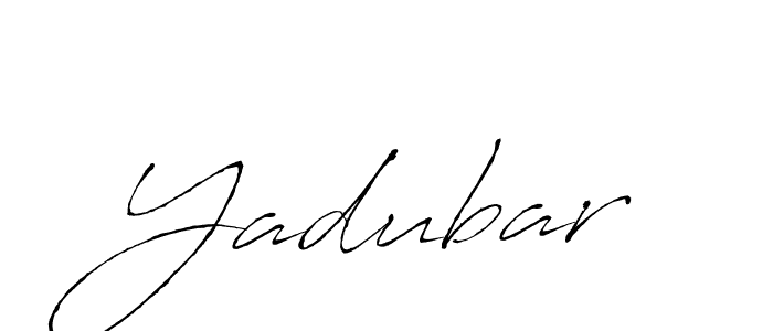 How to Draw Yadubar signature style? Antro_Vectra is a latest design signature styles for name Yadubar. Yadubar signature style 6 images and pictures png