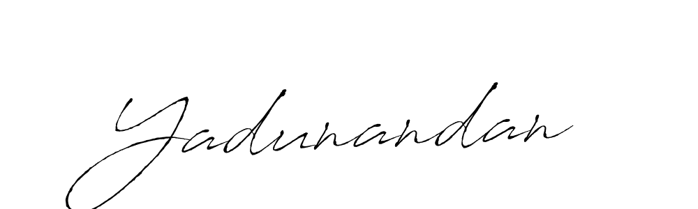 Make a beautiful signature design for name Yadunandan. Use this online signature maker to create a handwritten signature for free. Yadunandan signature style 6 images and pictures png