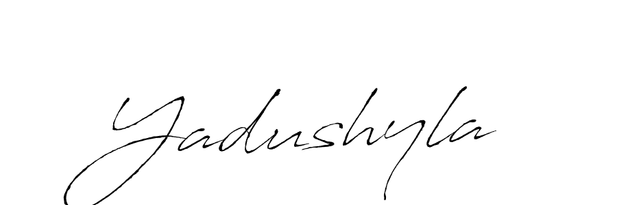Also You can easily find your signature by using the search form. We will create Yadushyla name handwritten signature images for you free of cost using Antro_Vectra sign style. Yadushyla signature style 6 images and pictures png