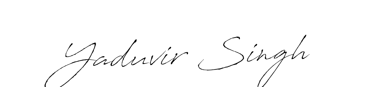 Use a signature maker to create a handwritten signature online. With this signature software, you can design (Antro_Vectra) your own signature for name Yaduvir Singh. Yaduvir Singh signature style 6 images and pictures png