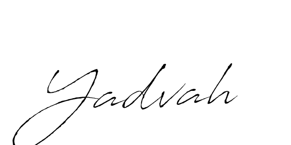 How to make Yadvah name signature. Use Antro_Vectra style for creating short signs online. This is the latest handwritten sign. Yadvah signature style 6 images and pictures png