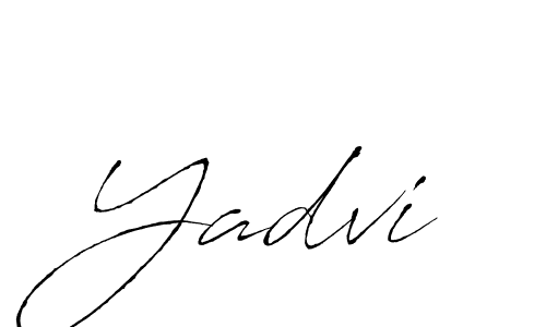 Make a short Yadvi signature style. Manage your documents anywhere anytime using Antro_Vectra. Create and add eSignatures, submit forms, share and send files easily. Yadvi signature style 6 images and pictures png
