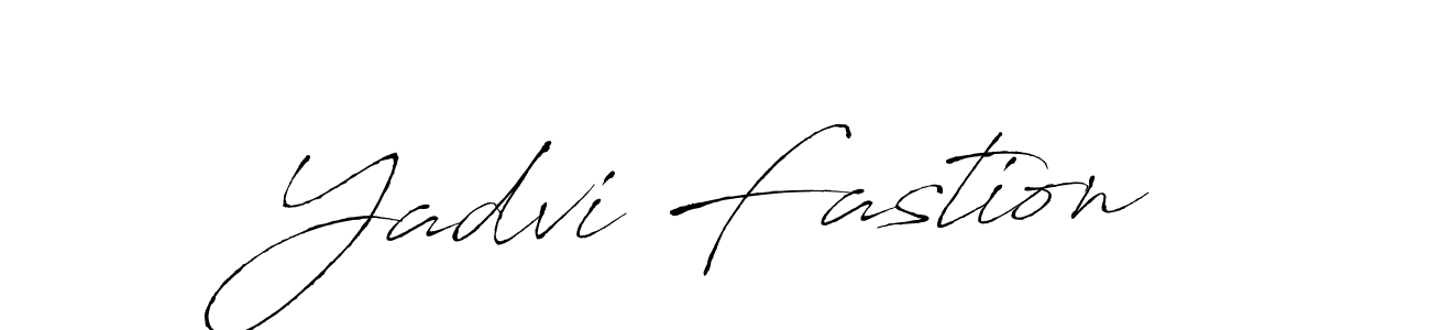 You can use this online signature creator to create a handwritten signature for the name Yadvi Fastion. This is the best online autograph maker. Yadvi Fastion signature style 6 images and pictures png