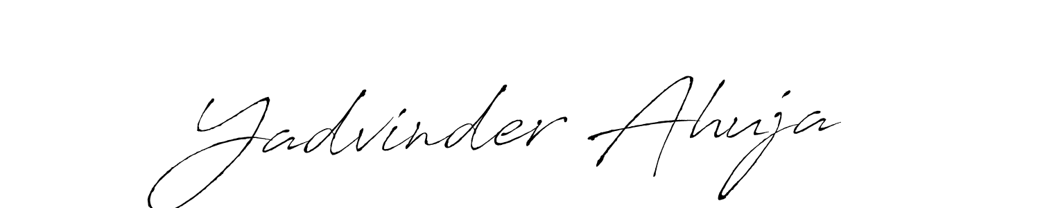 Make a short Yadvinder Ahuja signature style. Manage your documents anywhere anytime using Antro_Vectra. Create and add eSignatures, submit forms, share and send files easily. Yadvinder Ahuja signature style 6 images and pictures png