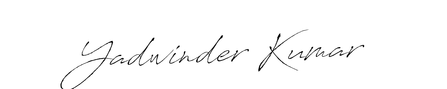 Also we have Yadwinder Kumar name is the best signature style. Create professional handwritten signature collection using Antro_Vectra autograph style. Yadwinder Kumar signature style 6 images and pictures png