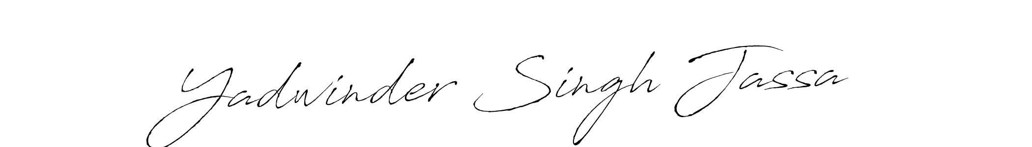 It looks lik you need a new signature style for name Yadwinder Singh Jassa. Design unique handwritten (Antro_Vectra) signature with our free signature maker in just a few clicks. Yadwinder Singh Jassa signature style 6 images and pictures png