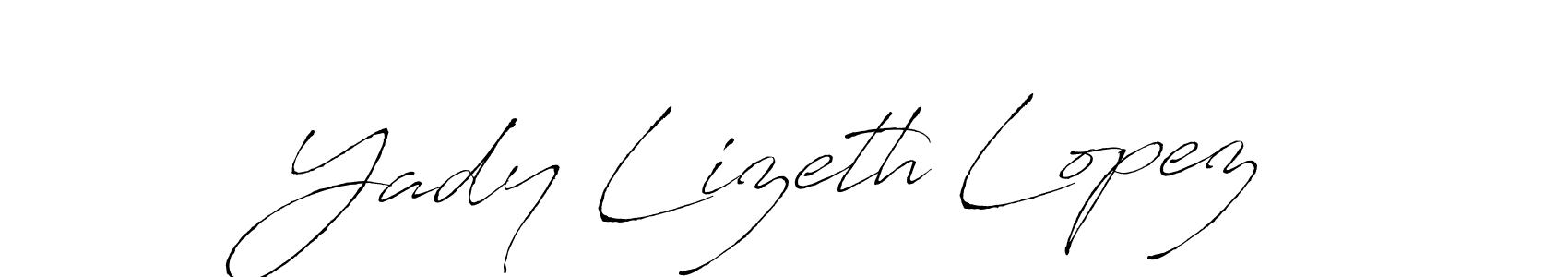 Best and Professional Signature Style for Yady Lizeth Lopez. Antro_Vectra Best Signature Style Collection. Yady Lizeth Lopez signature style 6 images and pictures png