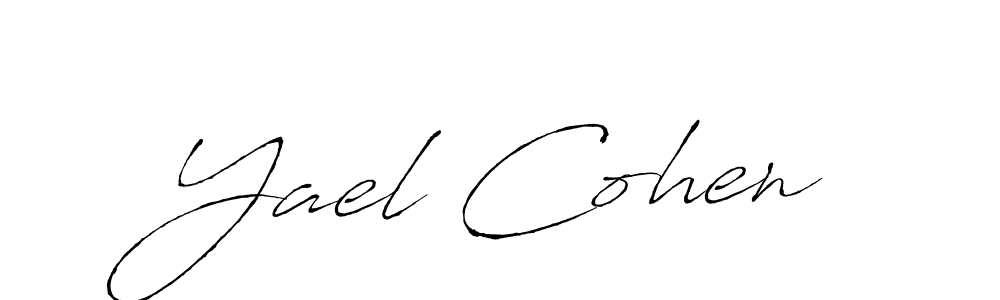 Create a beautiful signature design for name Yael Cohen. With this signature (Antro_Vectra) fonts, you can make a handwritten signature for free. Yael Cohen signature style 6 images and pictures png