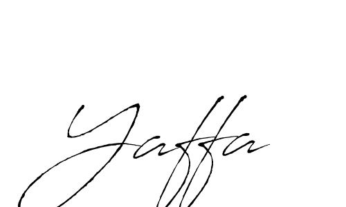 Make a beautiful signature design for name Yaffa. With this signature (Antro_Vectra) style, you can create a handwritten signature for free. Yaffa signature style 6 images and pictures png