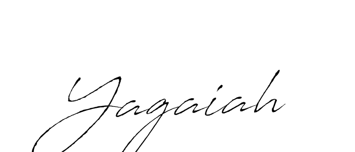 Create a beautiful signature design for name Yagaiah. With this signature (Antro_Vectra) fonts, you can make a handwritten signature for free. Yagaiah signature style 6 images and pictures png