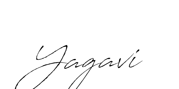 How to make Yagavi signature? Antro_Vectra is a professional autograph style. Create handwritten signature for Yagavi name. Yagavi signature style 6 images and pictures png