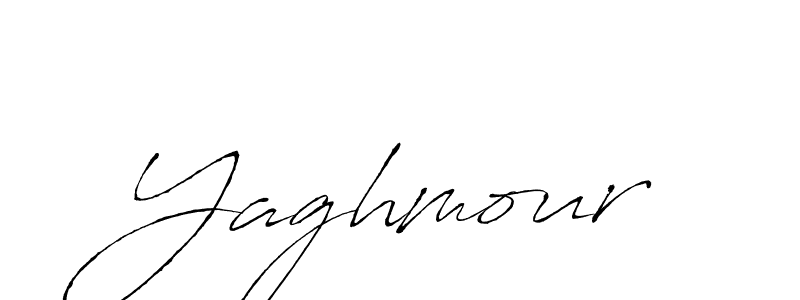 Design your own signature with our free online signature maker. With this signature software, you can create a handwritten (Antro_Vectra) signature for name Yaghmour. Yaghmour signature style 6 images and pictures png