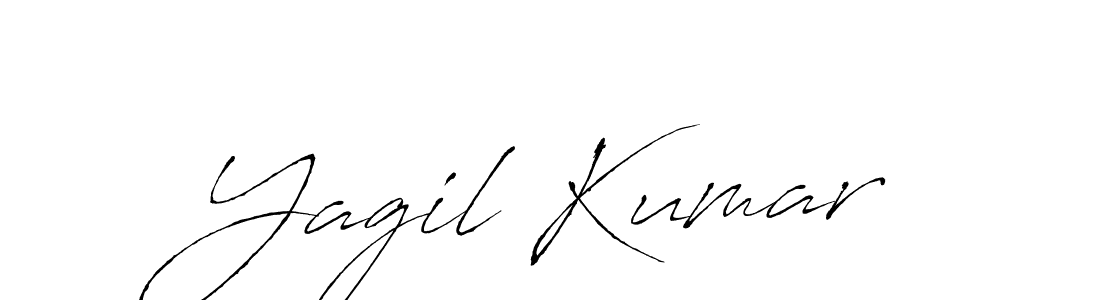 Use a signature maker to create a handwritten signature online. With this signature software, you can design (Antro_Vectra) your own signature for name Yagil Kumar. Yagil Kumar signature style 6 images and pictures png