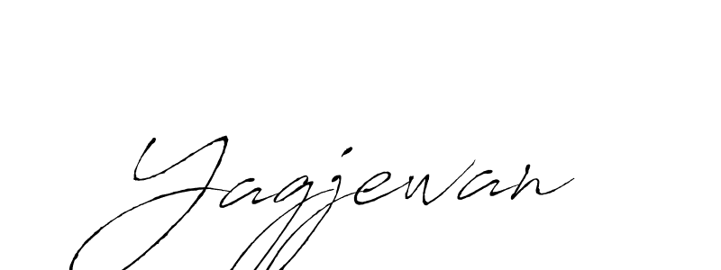 Use a signature maker to create a handwritten signature online. With this signature software, you can design (Antro_Vectra) your own signature for name Yagjewan. Yagjewan signature style 6 images and pictures png